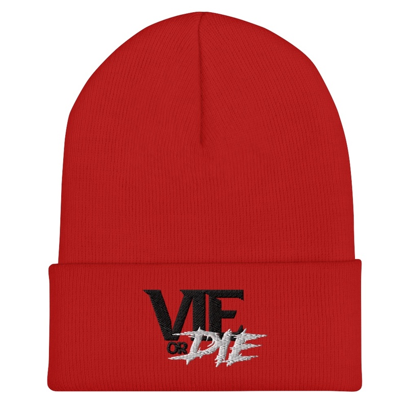 2024 VIEorDIE Red Beanie