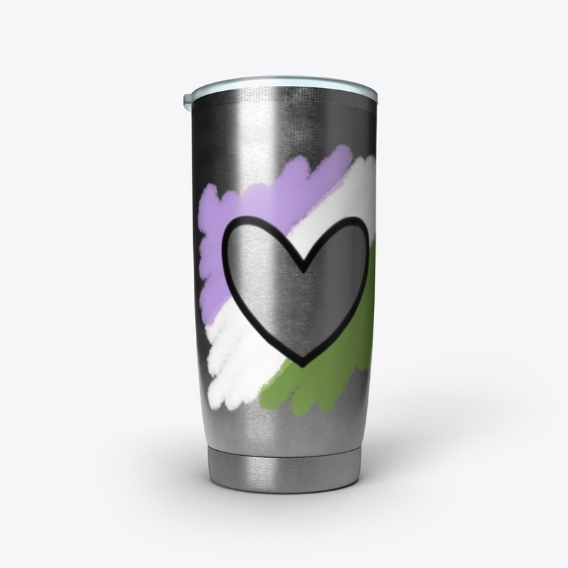 Genderqueer Hearts of Pride