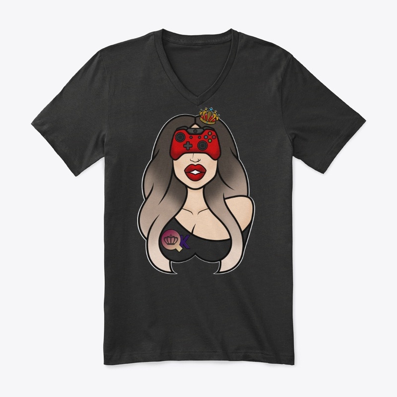 QueenieKris  Game Queenie Logo Blk