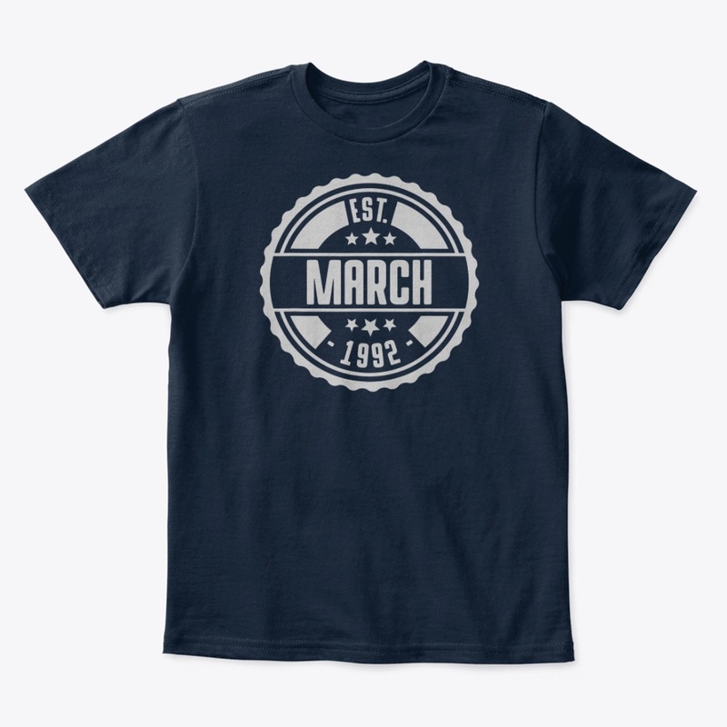 EST March 1992 Happy Birthday Gift Retro