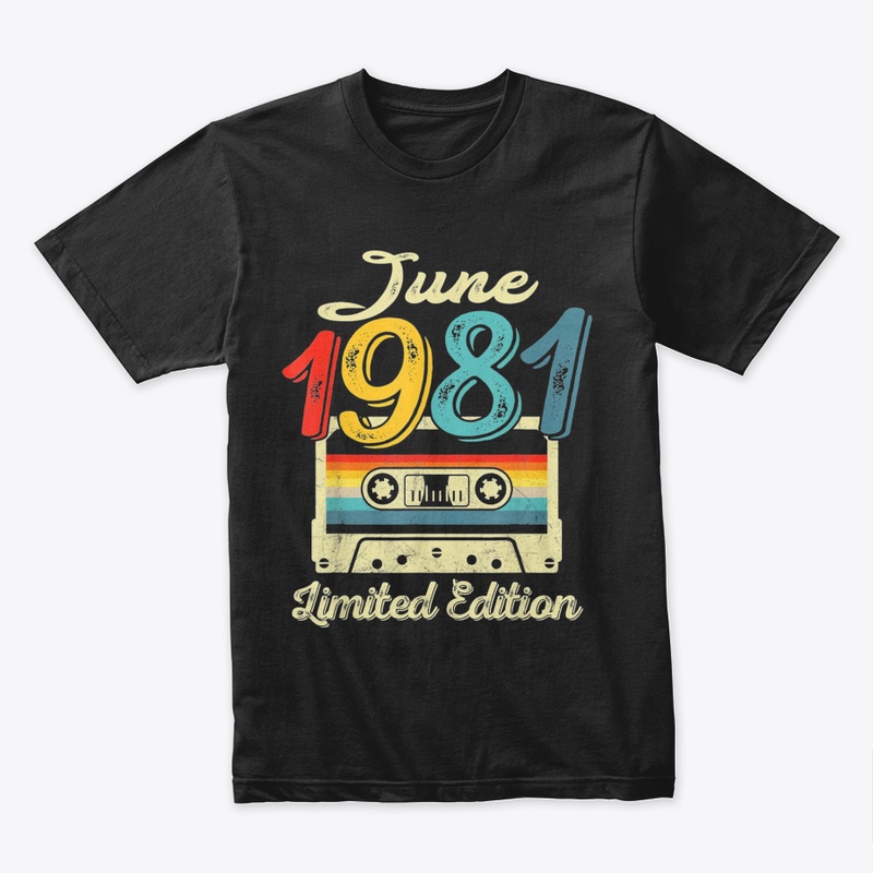 Vintage June 1981 Cassette Tape