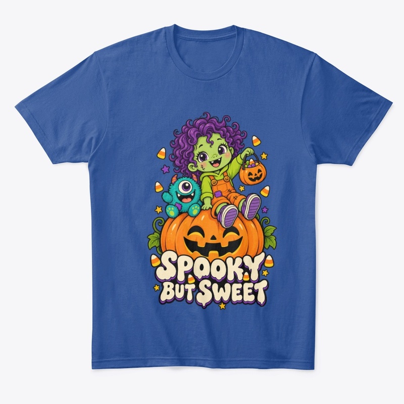 Spooky But Sweet Halloween Kids Shirt