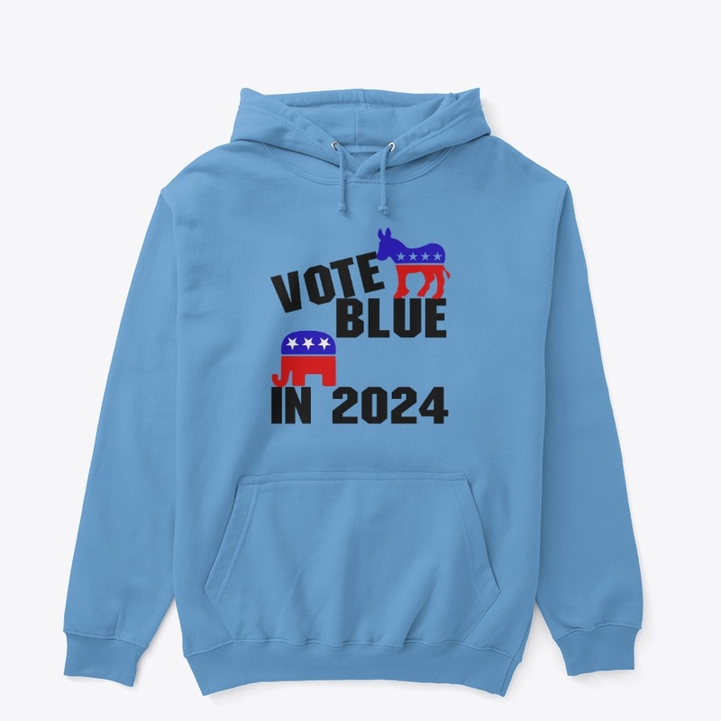 Brilliant Vote BLUE in 2024 Design