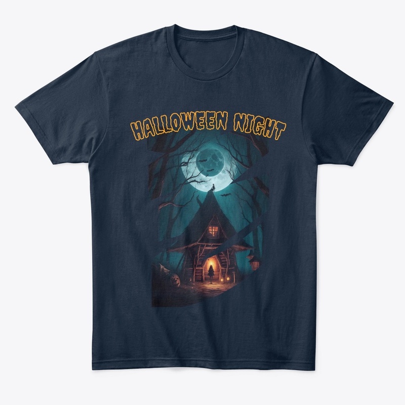 Halloween Night Witch Hut