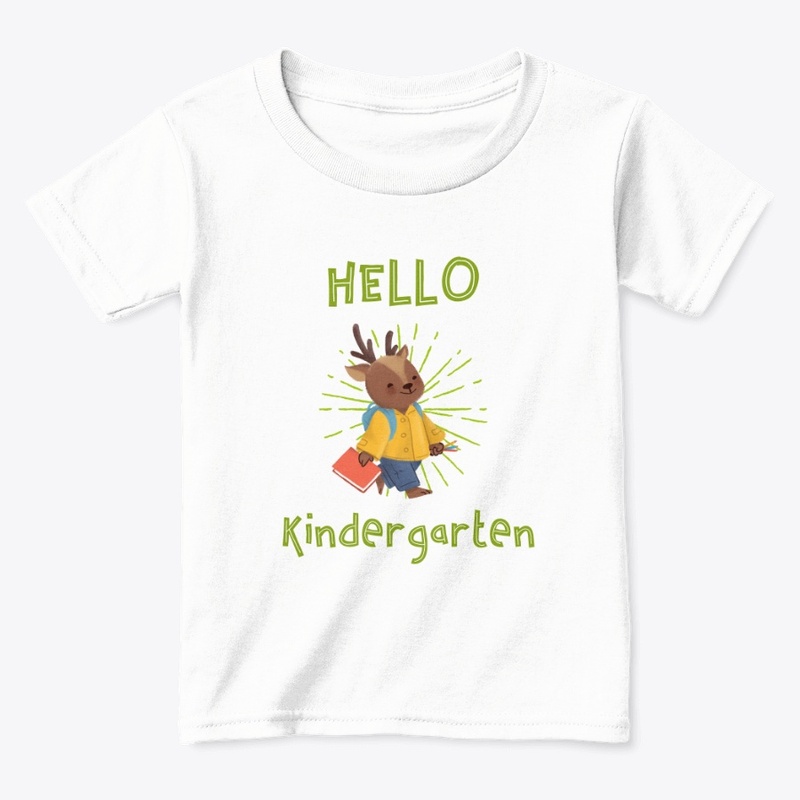 HELLO KINDERGARTEN RAINDEER