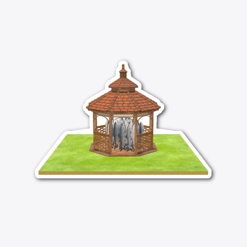Fish Meeting on the Gazebo