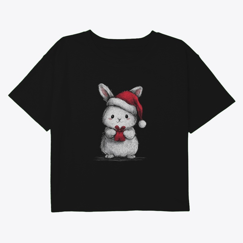 Snowy Gift Bunny
