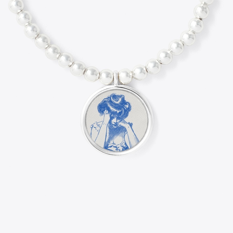 Circle Pendant Bracelet