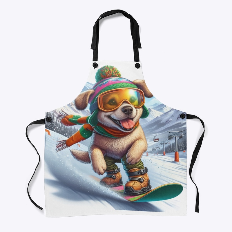 Dog Snowboarding in Colorado Shirt 
