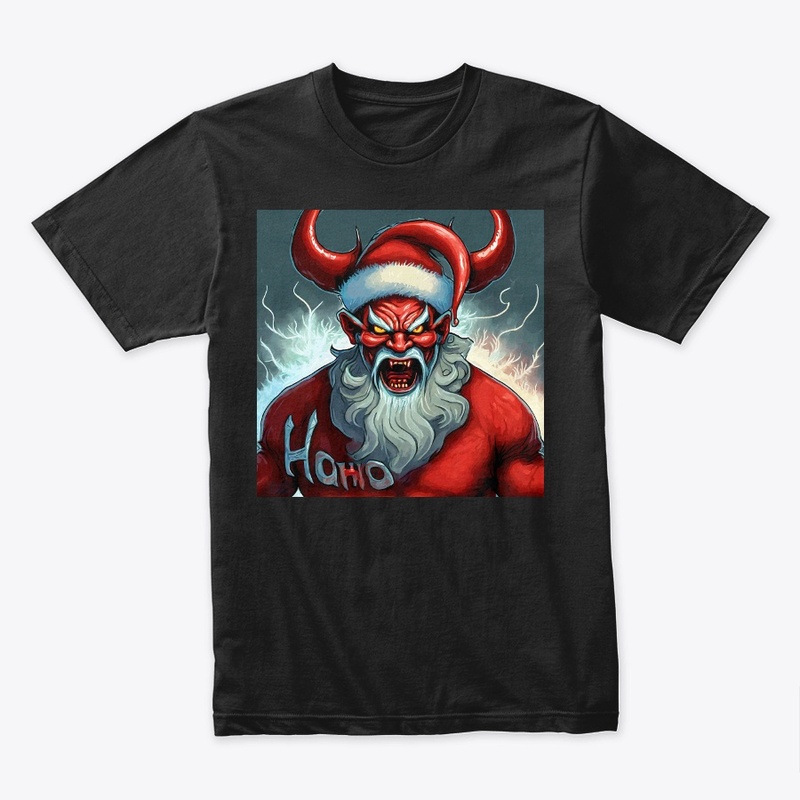 Santa Claws (punny and eye-catching)