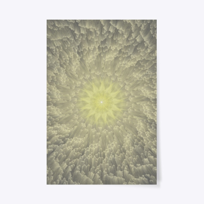 Radiant Abstract Sunburst