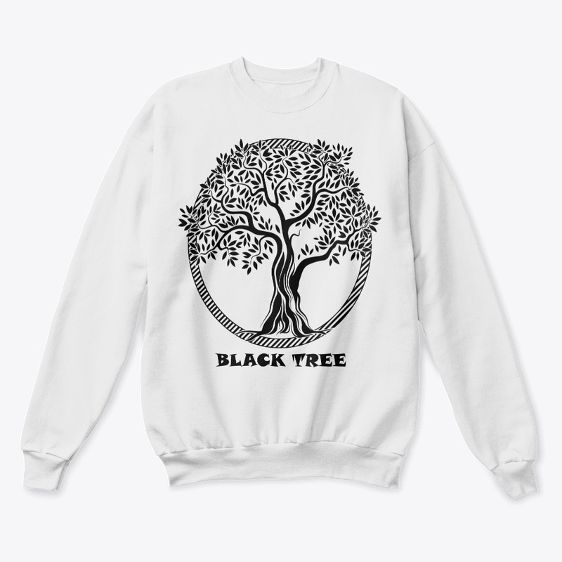 BLACK TREE WITH RECTANGLE