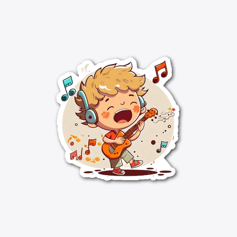 Cute Little Music Man