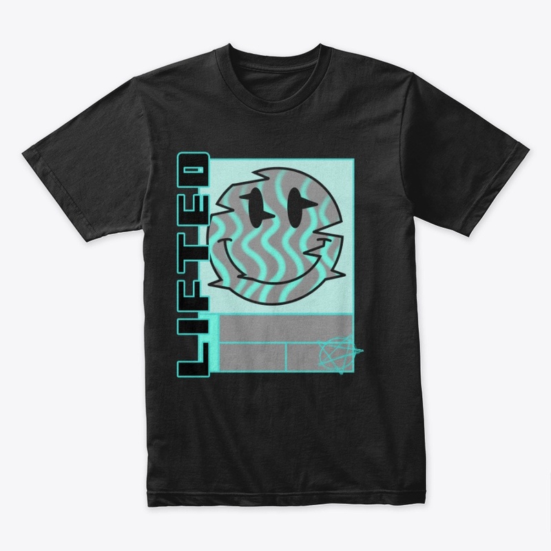 Lifted Smiley T- Shirt