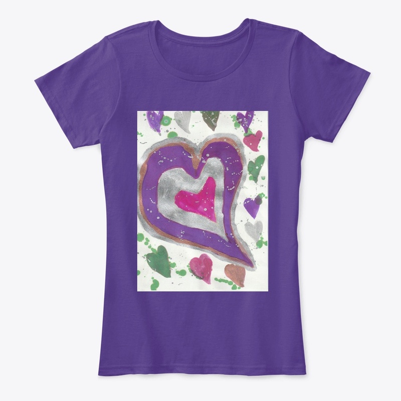 Heart T shirt