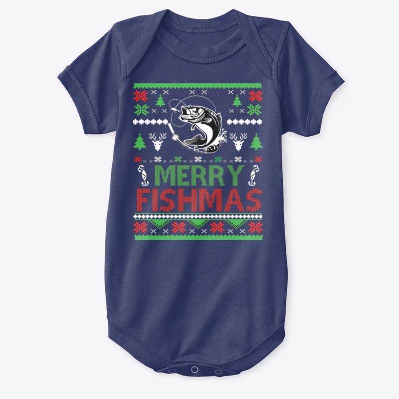 Merry Fishmas Ugly Christmas Sweater