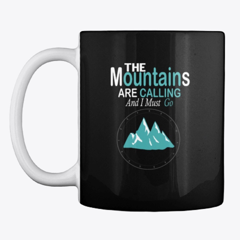 mountains calling  hiking t shirts