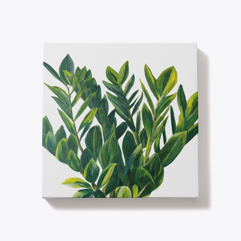 Zanzibar Gem Art Work for Plant Lover