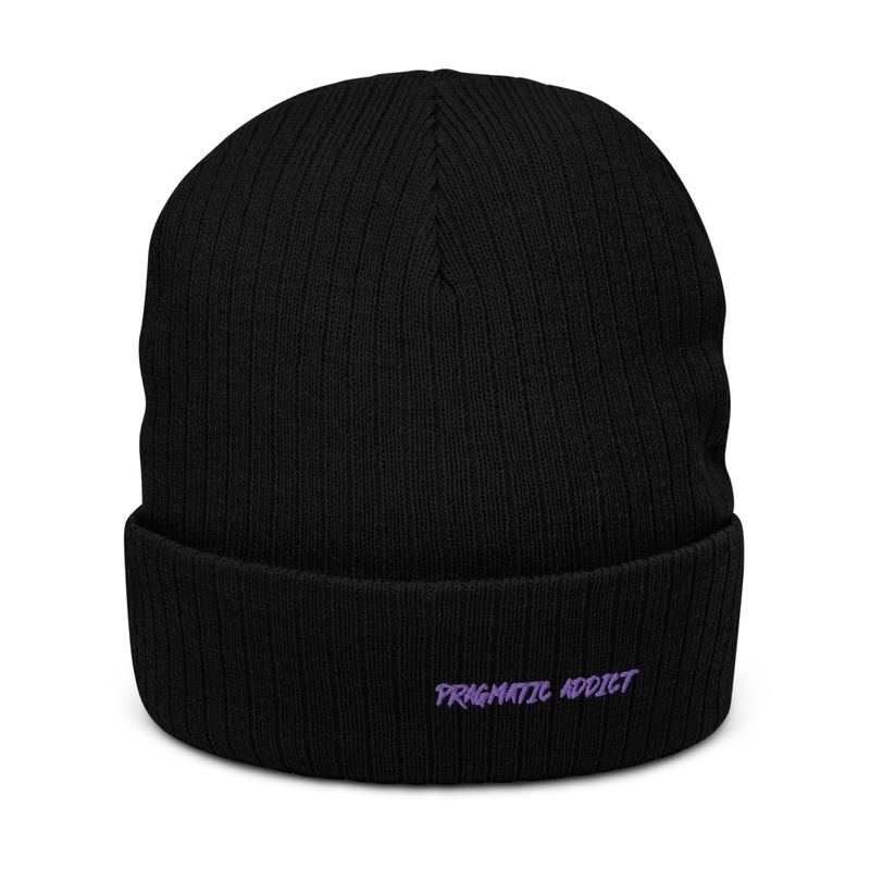 Pragmatic Beanie - Black/Purple