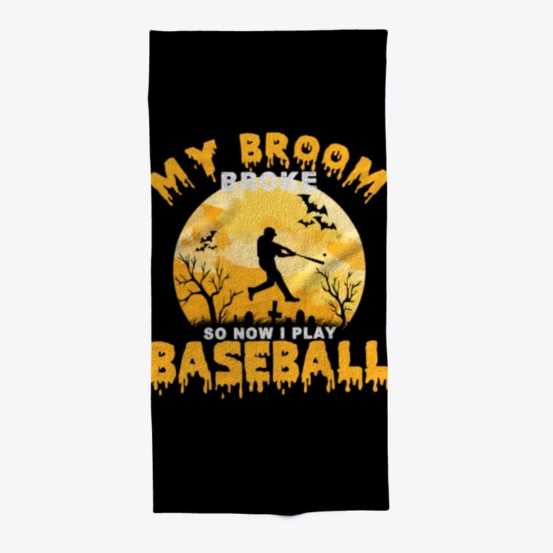My Broom Broke so I play Baseball
