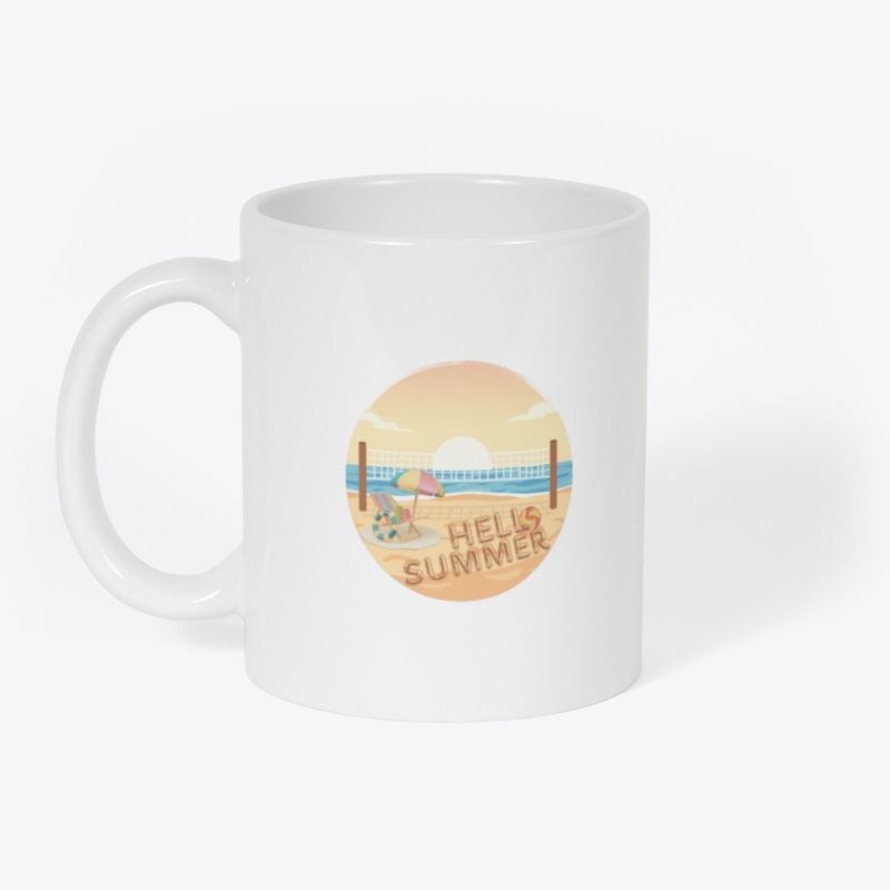 Hello Summer Beach Vacation Art