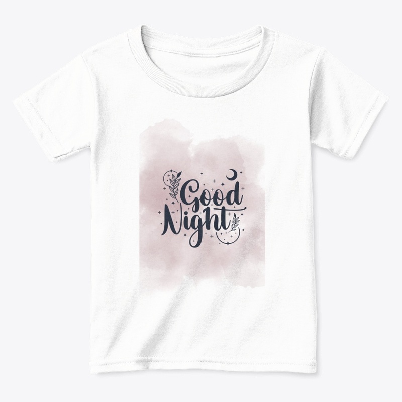 Good Night T-shirt Design