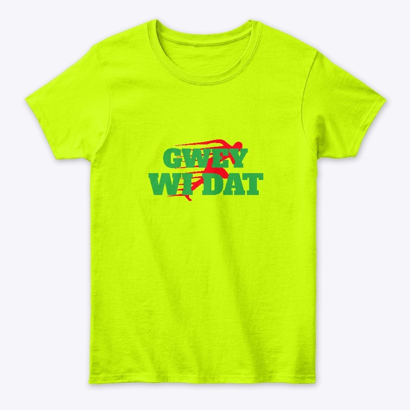  Patwa Phrase Gwey Wi Dat Running Shirt