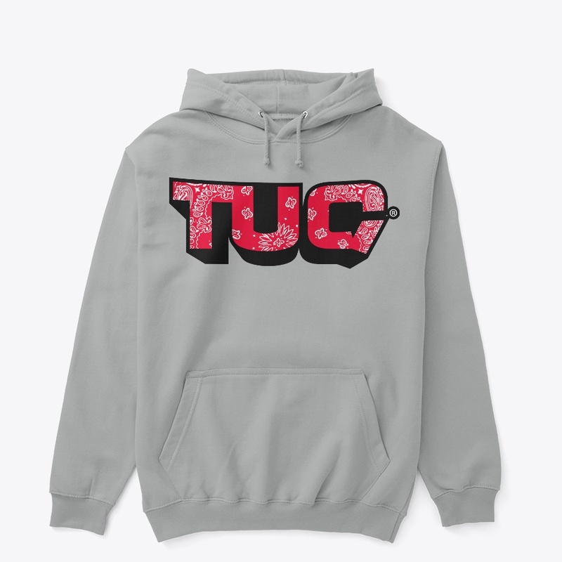 TurntUpGang Red Bandana Logo 