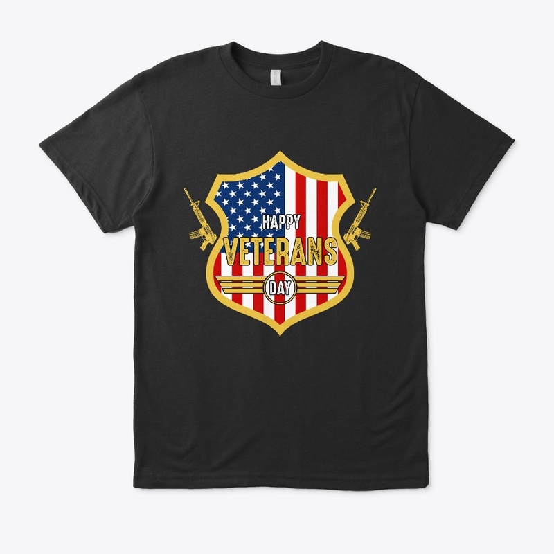 Happy Veterans Day T Shirt Design