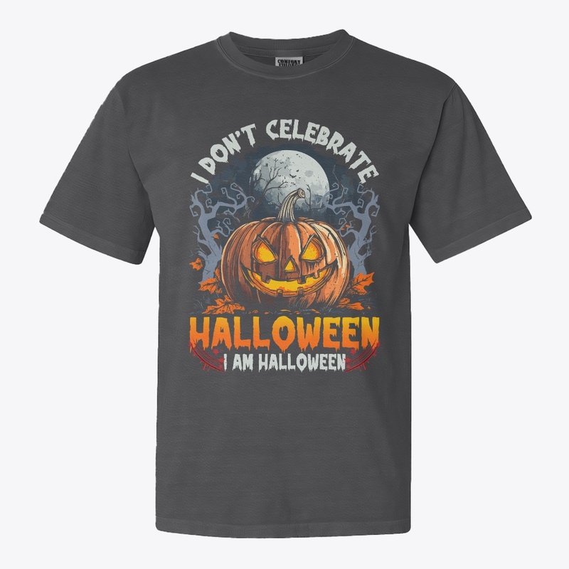 I Am Halloween Funny Pumpkin Tee