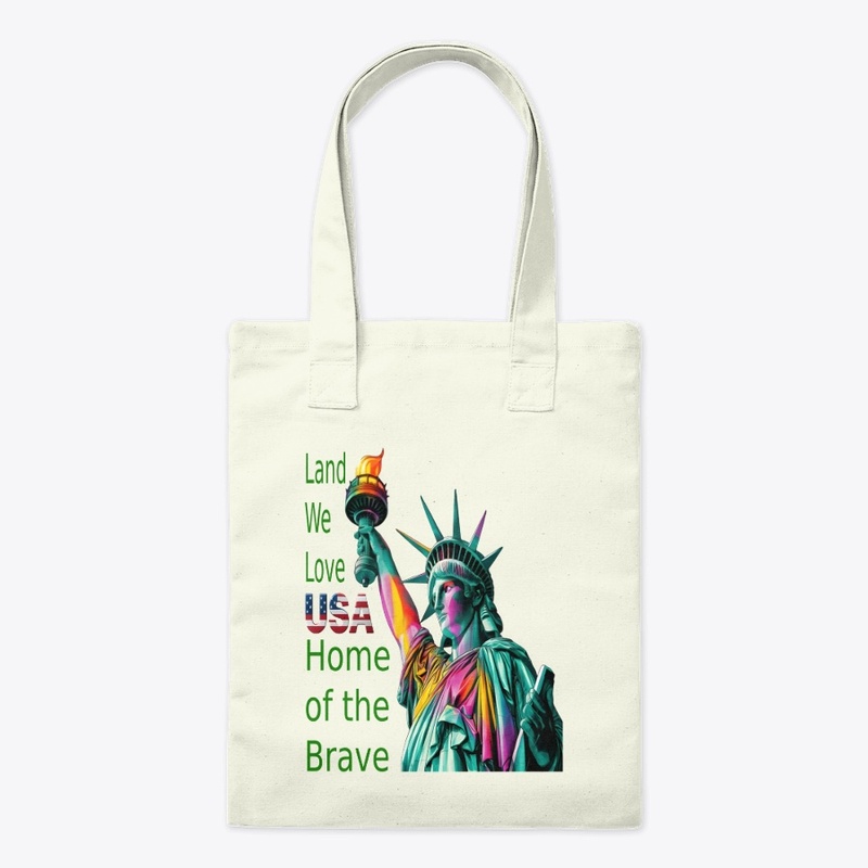 Land we love USA Home of the brave