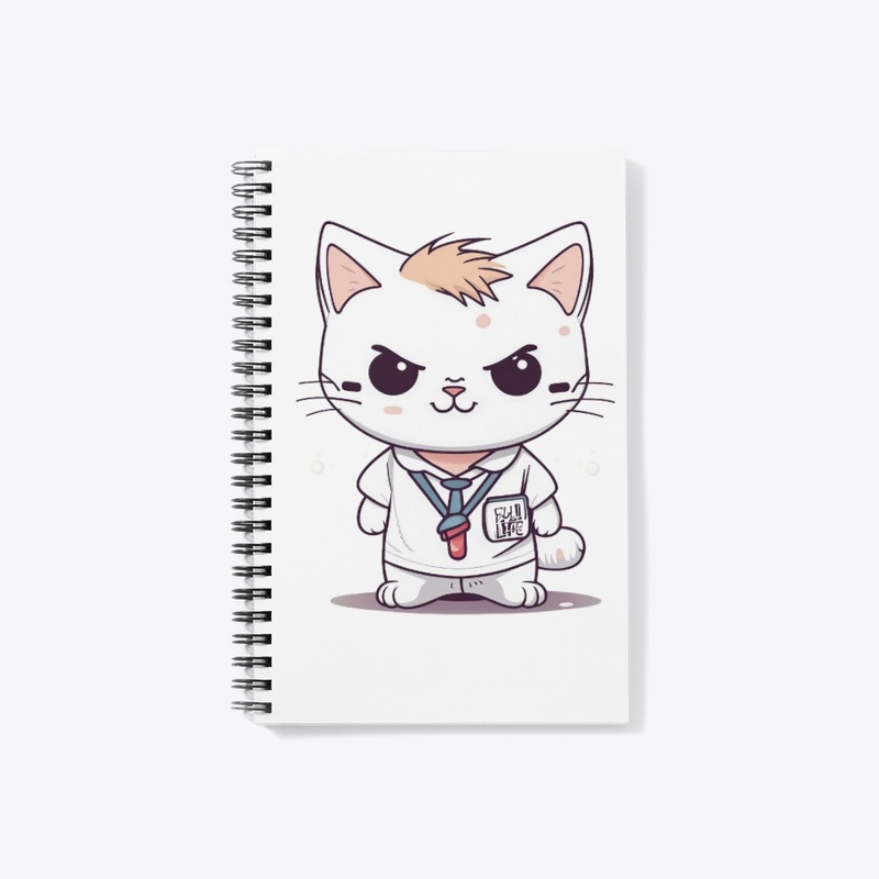 Angry Cat Cartoon Design