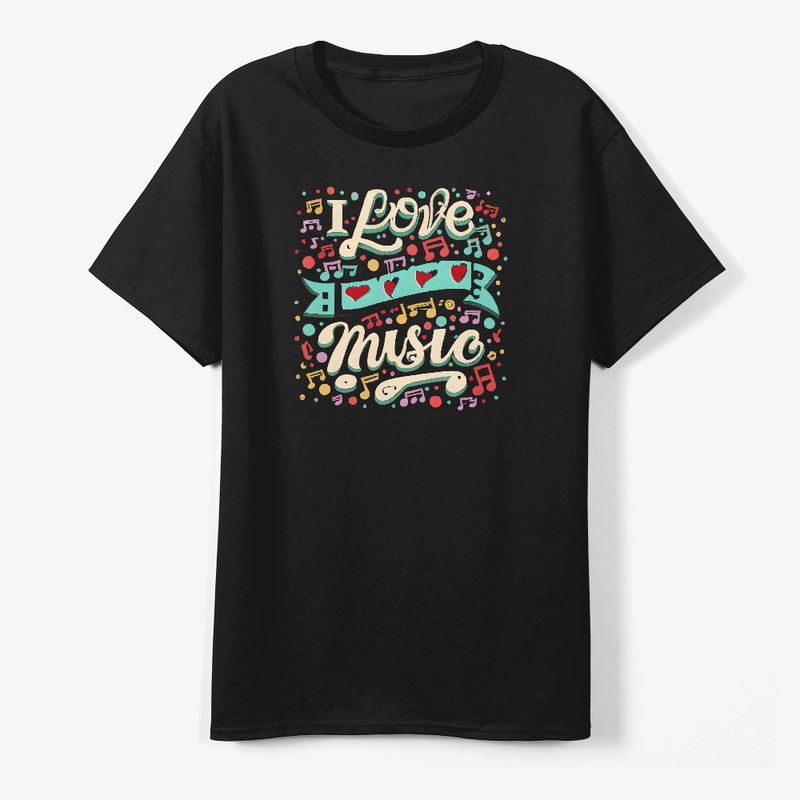 I love music T-shirt