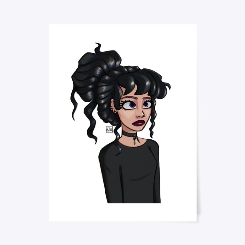 Charlotte the Artsy Goth