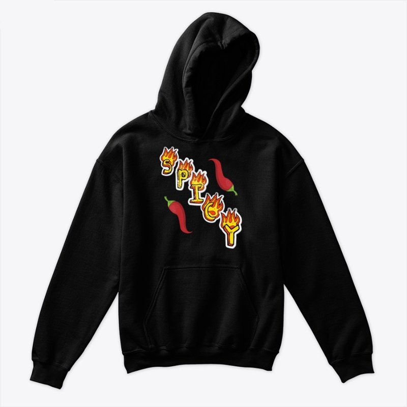 Flaming spicy hot pepper tshirt 