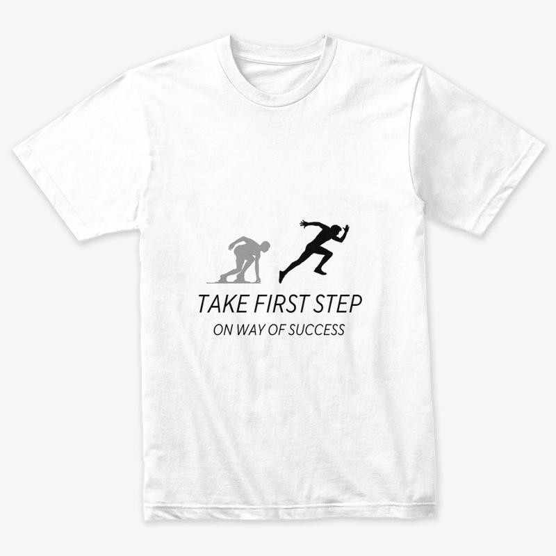 First step on way of success