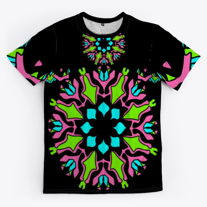 T shirt: 4 color pattern