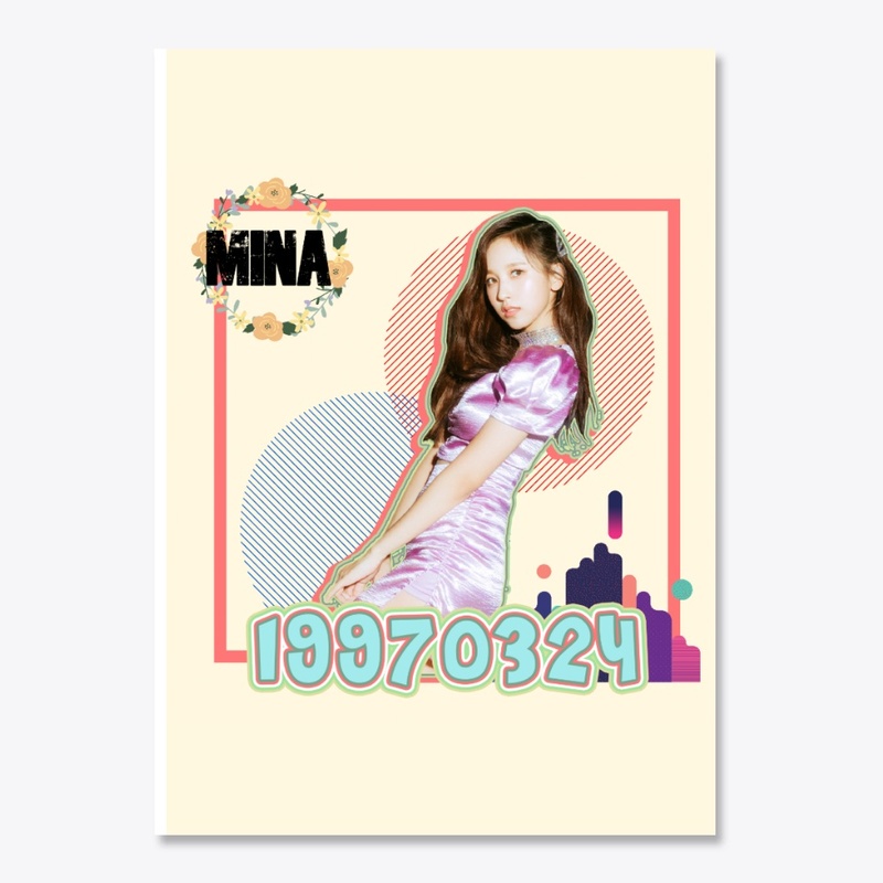 TWICE Mina sticker