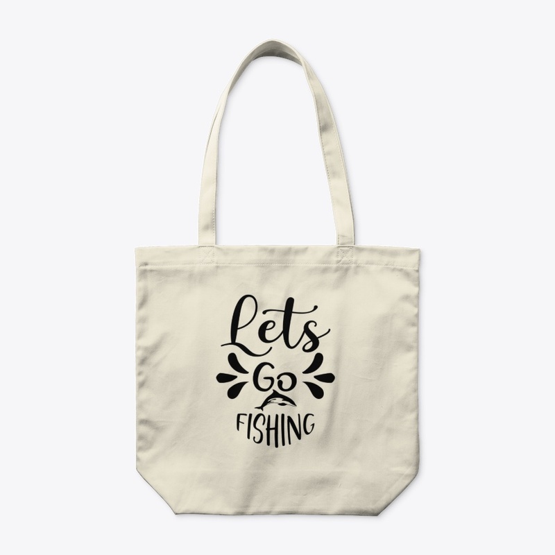 Lets Go fishing Funny Dolphin Design