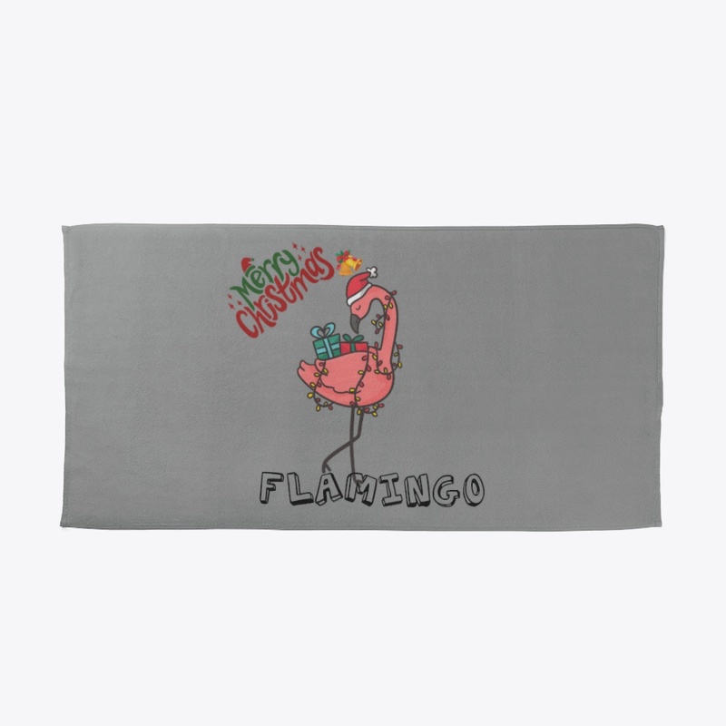 Christmas Flamingo Graphic | Made in USA