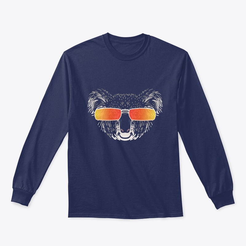 Cute Koala in Sunglasses (Colored+sg07)