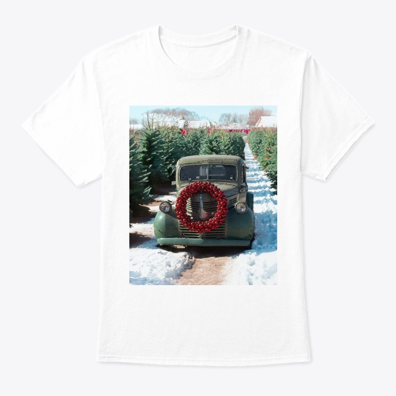 Truck At Christmas Tree Farm