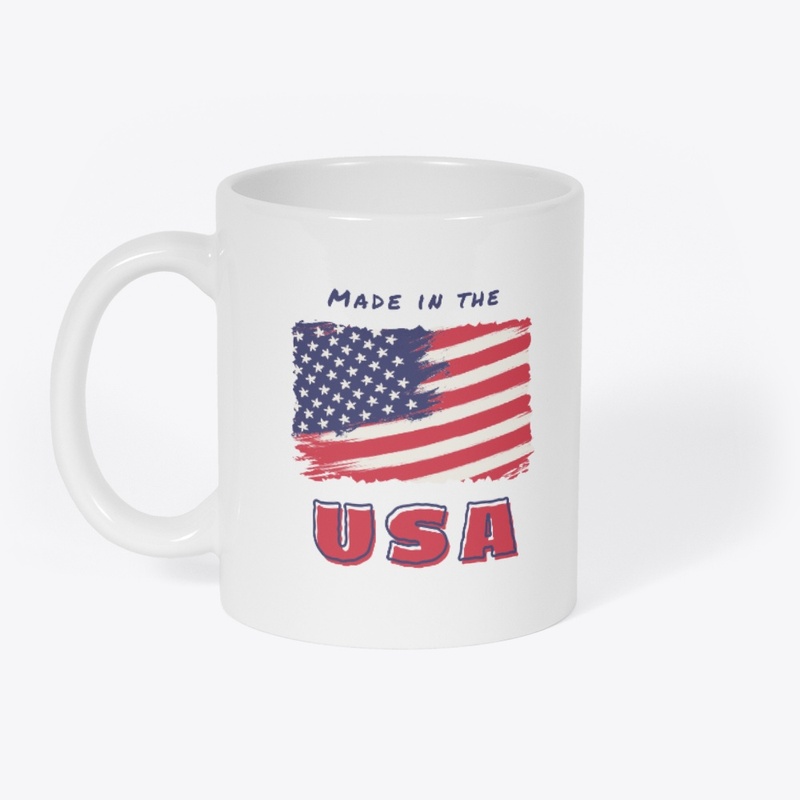USA Black T-Shirt – Patriotic