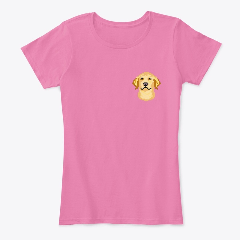 Golden Retriever Pixel Art