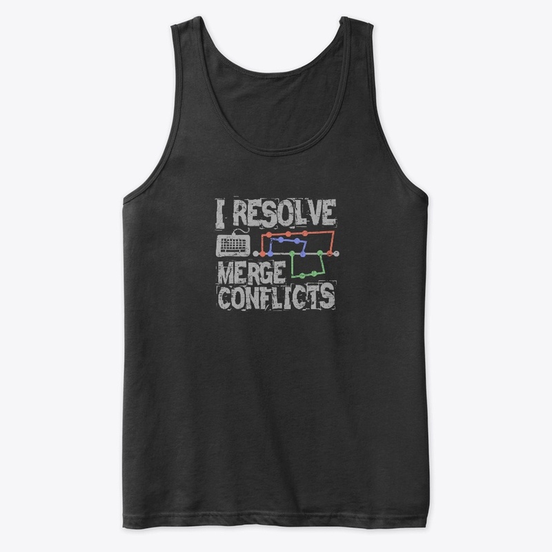 I Resolve Merge Conflicts Grunge