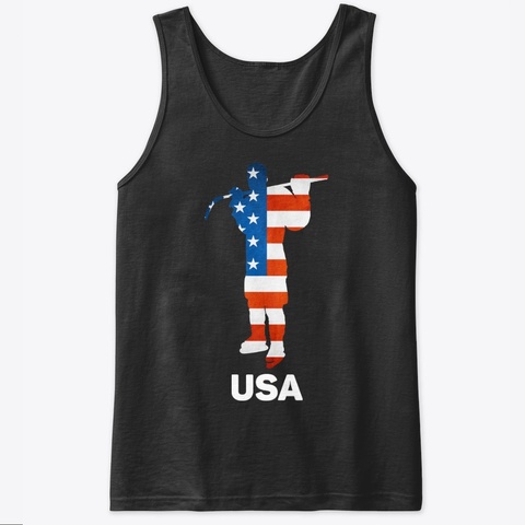 Limitied Edition For Us Ice Hockey Fans Black Kaos Front