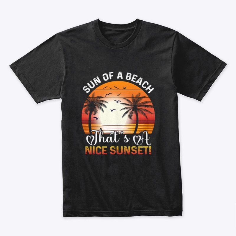 Sun Of A Beach That's A Nice Sunset! 