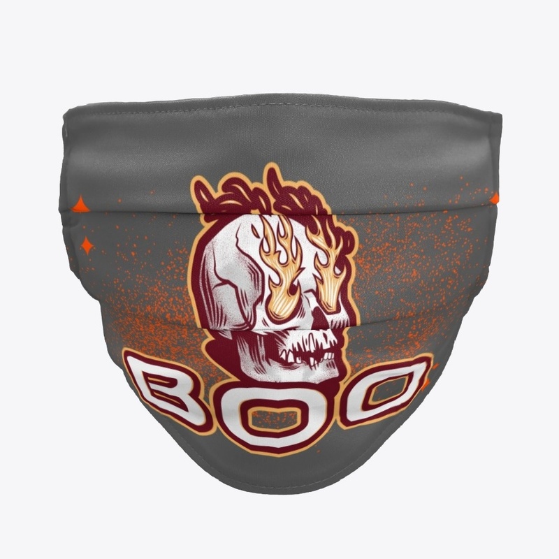 Halloween Face Mask (Skull#2)