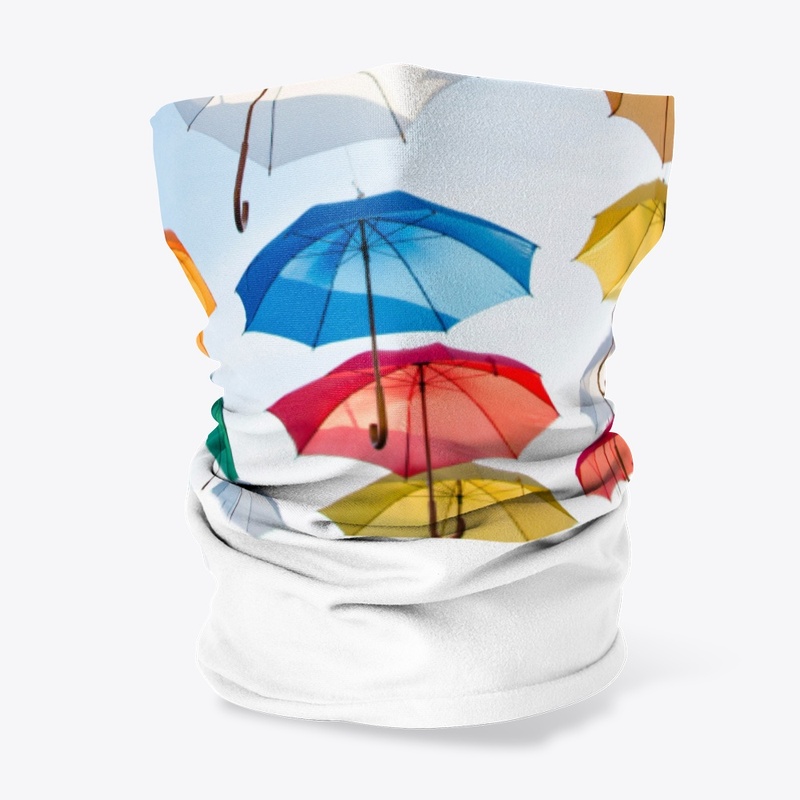 blue sky umbrella