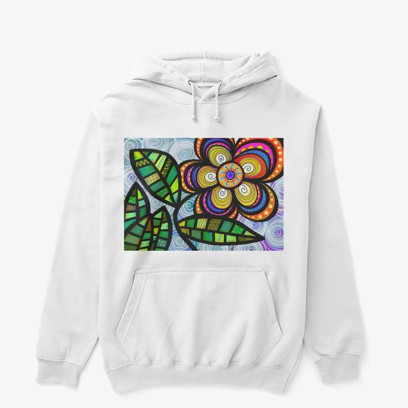 Abstract daisy design